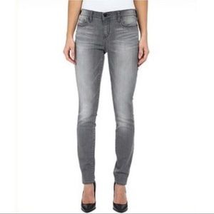 DKNY Gray 5 Ave Ultra Skinny Denim Jeans